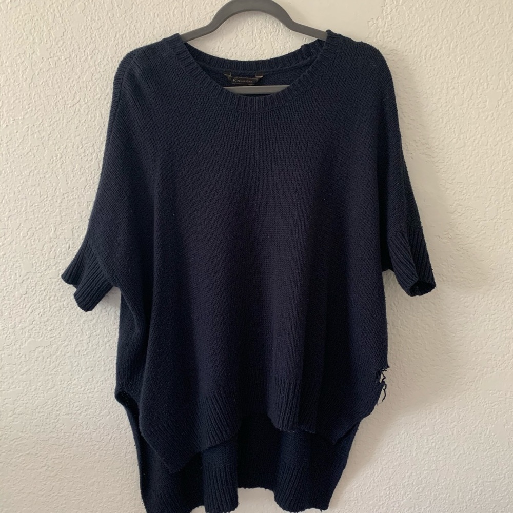 Navy blue BCBG sweater